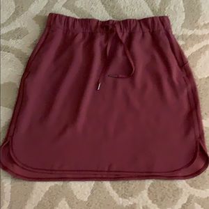 Lululemon On The Fly Woven Skirt